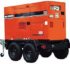 45KVA Whisperwatt Towable Diesel Generator