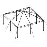 Clear Top Canopy Tent, 20' X 20'
