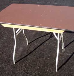 4'x30" Banquet Tables