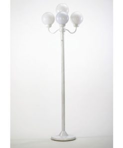 4 Branch Patio Light, White