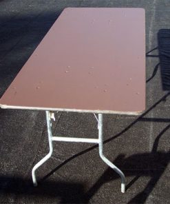 6'x30" Banquet Tables