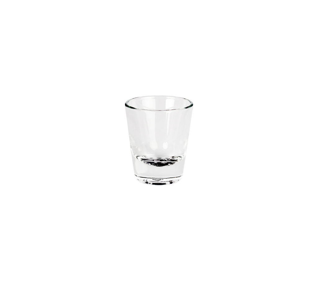 1.25oz Shot Glass Allie's Party Equipment Rentals