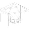 Pop-Up Canopy, 10'X15' White