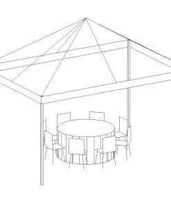 Pop-Up Canopy, 10'X15' White