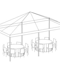 Pop-Up Canopy, 10'X20' White