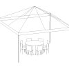 Frame Tent, 15'X15' White