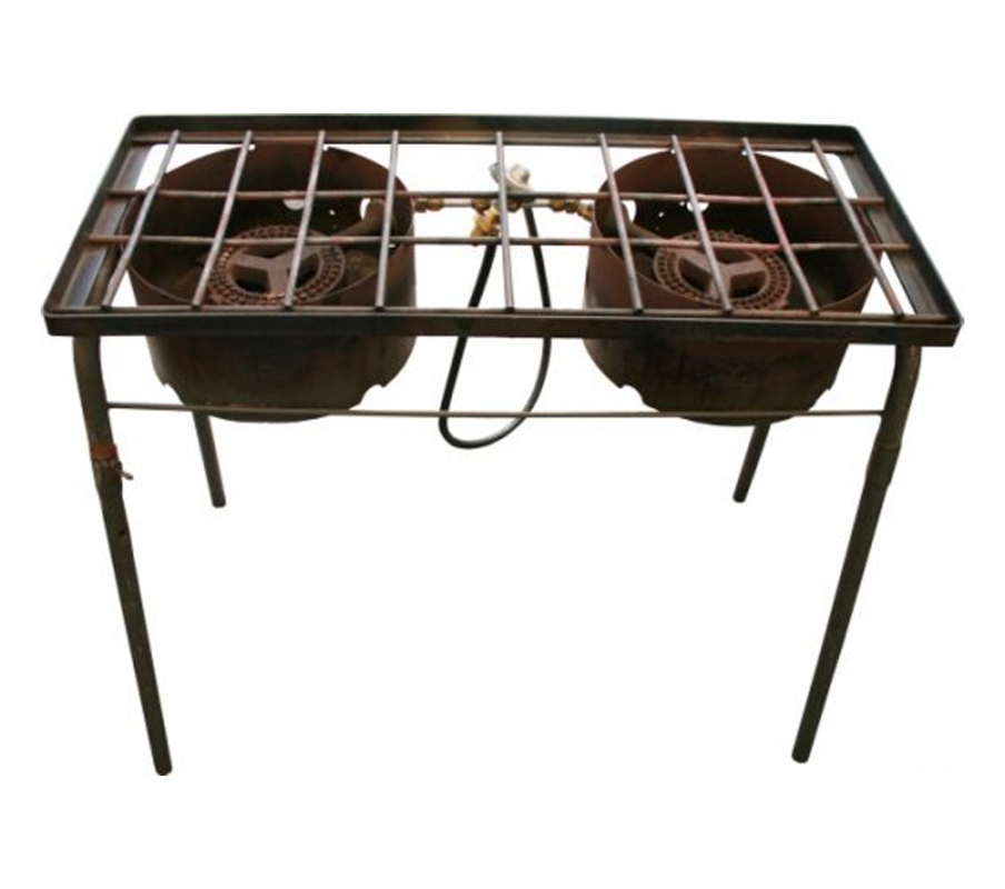 Burner, Double Propane Burner Allie's Party Equipment Rentals