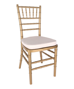 Chair, Gold Chiavari with Cushion