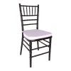 Chair, Black Chiavari with Cushion