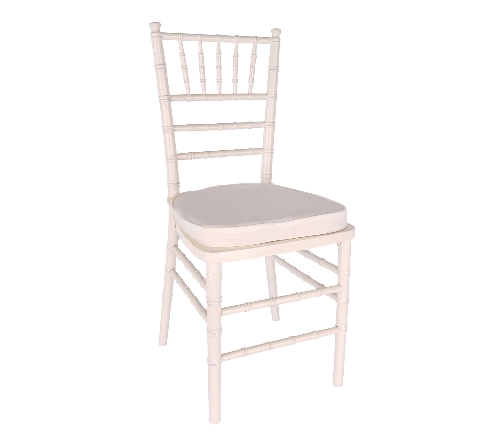 Chair, White Chiavari with Cushion – Allie's Party Equipment Rentals