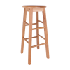 Bar Stool, Natural Wood