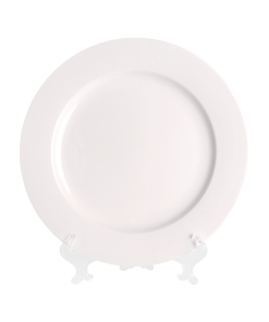 White China, Chop Plate 12”