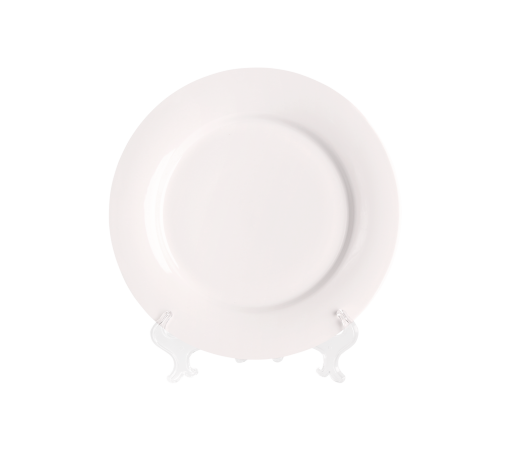 White China, Dinner Plate 10”