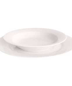 White China, Soup Plate 8”