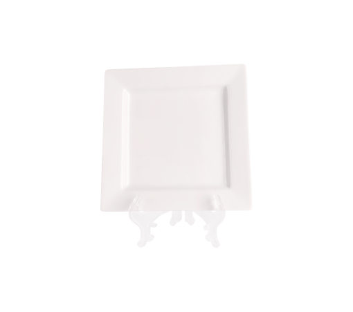 White Square, Salad Plate 8”