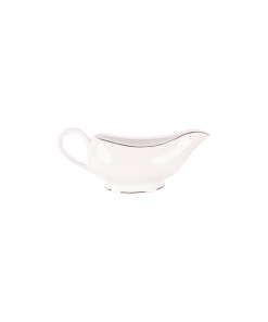 White and Silver China, Gravy Boat