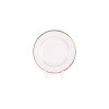 Ivory with Gold Border, 6" Bread & Butter Plate