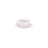 Ivory with Gold Border, Coffee Cup