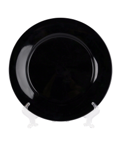 Black China, 10" Dinner Plate