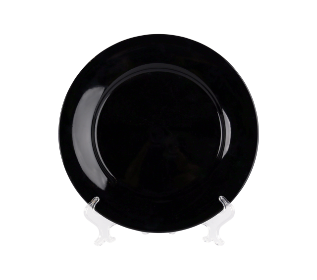 Black China, 10" Dinner Plate