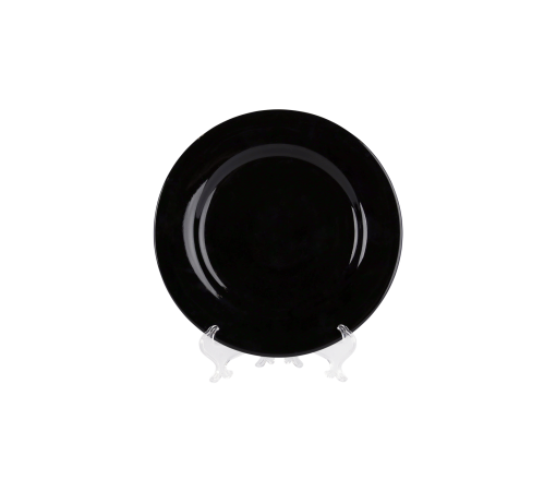 Black China, 8" Salad/Dessert Plate