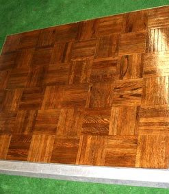 3'x4' Oak Parquet Dance Floor