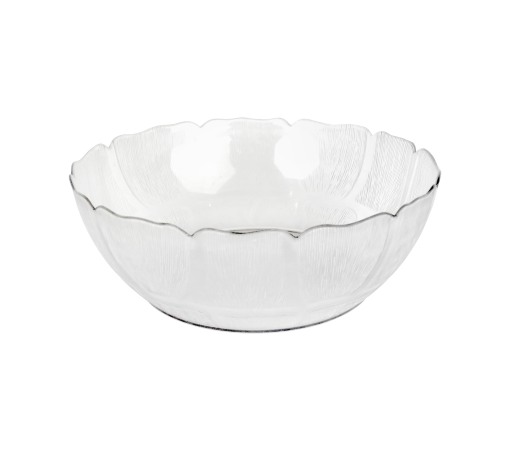 10" White Plastic Bowl