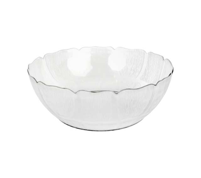 10" White Plastic Bowl