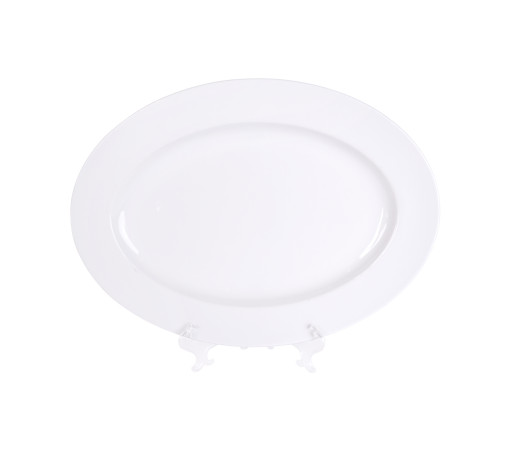 White China, 13" X 18" Platter