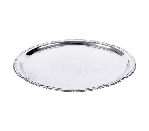 Tray Oval Polished Stainless 13” X 18”
