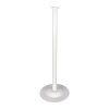 White Metal Post Stanchion