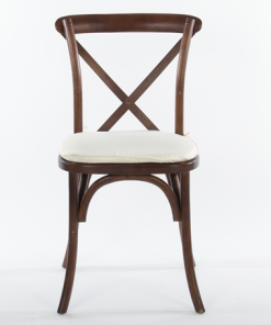 Chair, X-Back Fruitwood