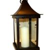 Centerpiece, Antique Candle Lantern 23"