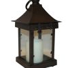 Centerpiece, Antique Candle Lantern 16"