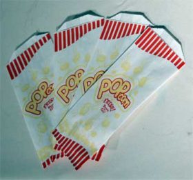 Popcorn Bags, 8oz, 100ct
