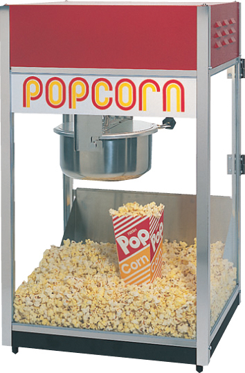 Popcorn Machine, Counter Top – Allie's Party Equipment Rentals