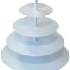 Cupcake Stand White Round 5 Tier